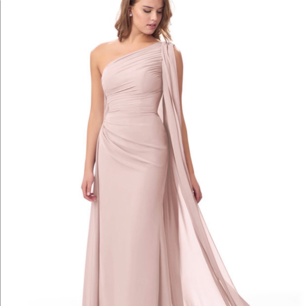 Azazie Bridesmaids dress in Dusty Rose